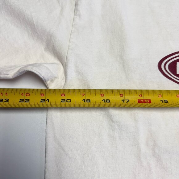 Vintage Y2K Die Trying T Shirt Mens L 21x28 White Baja Mex Racing - Picture 13 of 14